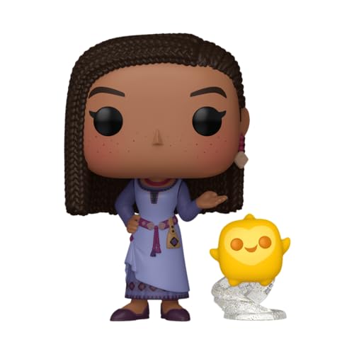 Figurine Funko Pop! Disney: Wish Asha with Star et Adulte - vue 4