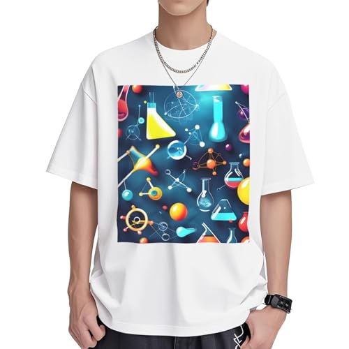 T-shirt de chimie pour femme look décontracté pour le quotidien