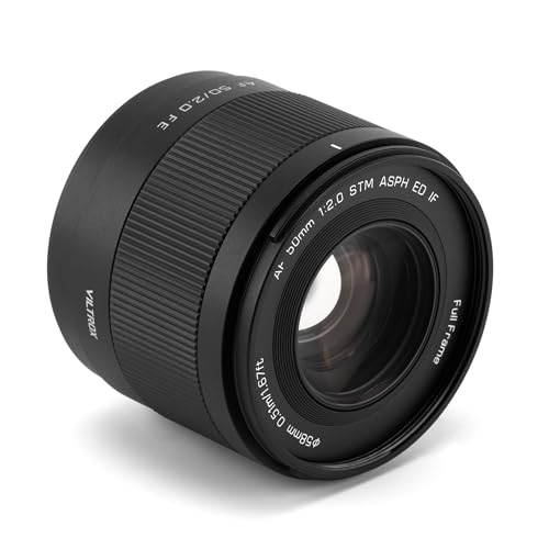 Image of VILTROX 50mm f /2.0 F2.0 E Mount Auto Focus Full Frame Microsingle Camera Lens Compatible with Sony E-Mount Cameras Sony a7 a7R /S /C a7III a7RII /SII a7II a7RII /SII a7IV a7RIV a9 a9II A1