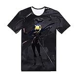 ISaikoy Anime Durarara Short Sleeve Izaya Orihara T-Shirt Tops Tee Sweater Costume A