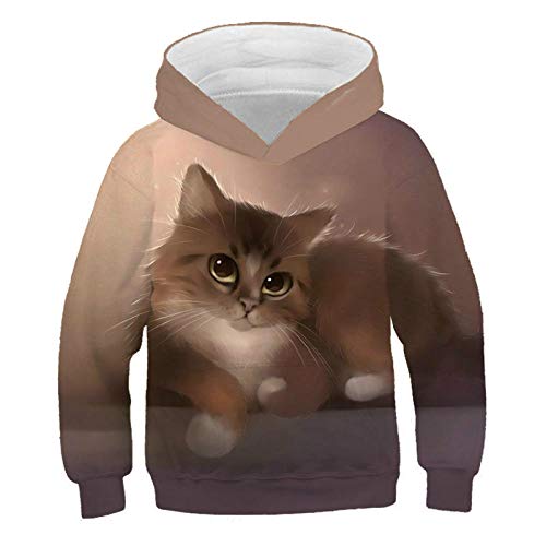 Pull personnalisé garçon et fille sweat à capuche décontracté enfants 3D
