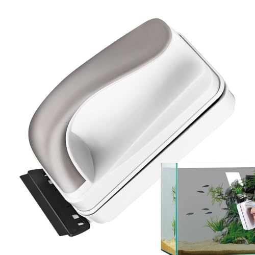 Nettoyeur magnétique pour vitres d'aquarium brosse flottante aimant double face