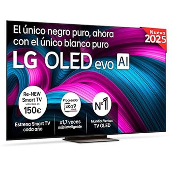 LG OLED55C5ELB.AEU Smart TV OLED EVO AI C5 55 Pulgadas 4K 2025