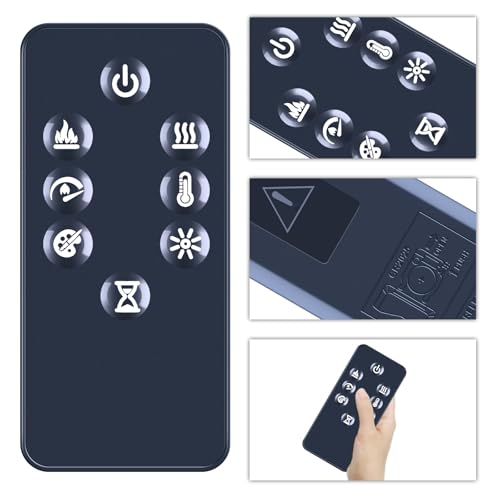 Mando para calefactor Dimplex XHD26G que soluciona la pérdida de control 6