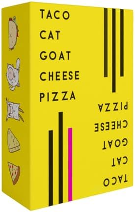 Taco Cat Goat Cheese Pizza Wildly Entertaining Card Game for Family and Group Game Night | Easy to Learn and Play with 10-15 Minute Rounds | Fun for Kids, Teens, Adults, and Families | 2-8 Players