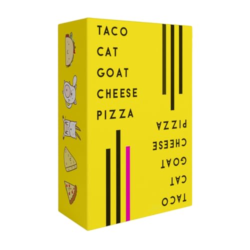 Taco Cat Goat Cheese Pizza Card Game by Taco Cat Games, Age 7+, 2-8 Players