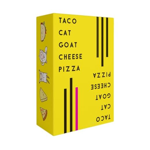 Taco Cat Goat Cheese Pizza Wildly Entertaining Card Game for Family and Group Game Night | Easy to Learn and Play with 10-15 Minute Rounds | Fun for Kids, Teens, Adults, and Families | 2-8 Players