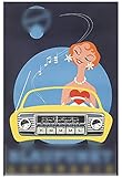 BLAUPUNKT Autoradio, Reproduktion, Poster, Format 50 x 70 cm, Papier, 300 g, Verkauf der digitalen Datei HD möglich. (Shop: Display evintage.fr.)