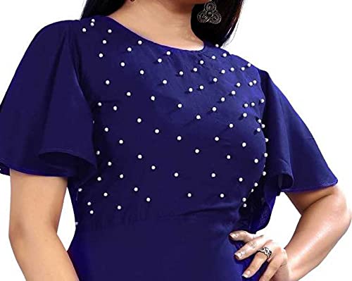Image of Girls Rayon Calf Length Dress