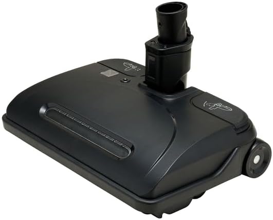METROVAC MVC-238A Electric Power Head - Compatible w/Model Series ADM - Power Up Your Upright Vacuum for Enhanced Carpet Cleaning - Ideal for Edge Cleaning w/Toe-Touch Swtich & All Steel Beater Bar