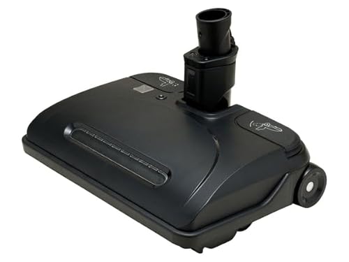 METROVAC MVC-238A Electric Power Head - Compatible w/Model Series ADM - Power Up Your Upright Vacuum for Enhanced Carpet Cleaning - Ideal for Edge Cleaning w/Toe-Touch Swtich & All Steel Beater Bar