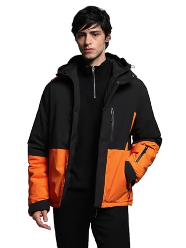 Image of JACK & JONES Men's Polyester Standard Length A-Line Coat