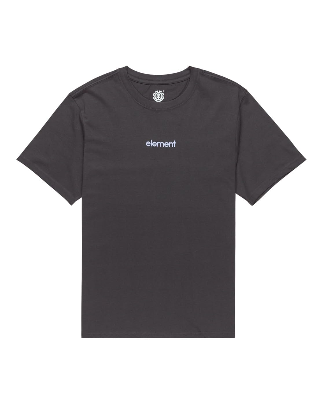 Element Simple Logo - Short Sleeves T-Shirt - Men - Black.
