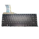 Laptop Keyboard for Samsung NP900X4B NP900X4C NP900X4D 900X4B 900X4C 900X4D Spain SP BA59-03596D HMB8811GSB with Backlit Black New