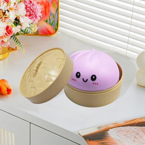 Image of Dumpling Ball Cute Funny for Playing Birthday Gifts Halloween Project Purple