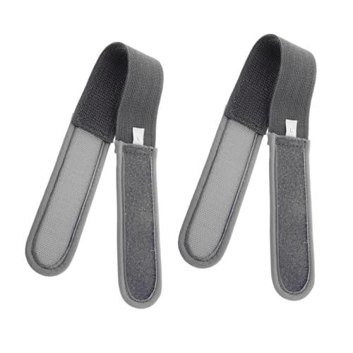 BESPORTBLE 1pair Unisex No Buckle Elastic Waistband Belt Hook and Fastener Elastic Belt for Jeans and Casual Wear for Men and Women