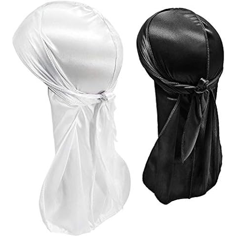 Kit de 2 durags suaves Hairizone para hombre Cover