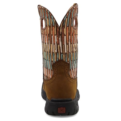 Image of Twisted X Women's 9 inch Pull On Soft Round Toe All Around Western Work Boot