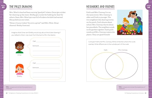 The Big Book of Reading Comprehension Activities, Grade 1: 120 Activities for After-School and Summe