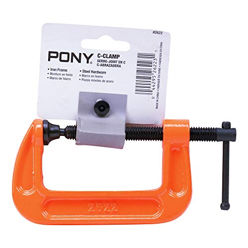 Image of Pony 2622 2-1 /2-Inch C-Clamp (Pack of 2)
