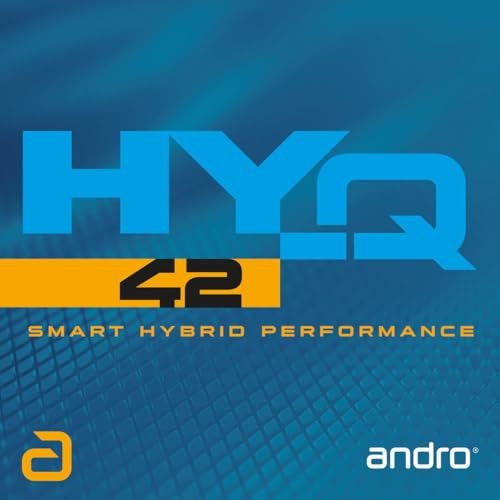 Réduire les fautes en topspin avec le revêtement de tennis de table ANDRO HY-Q 42