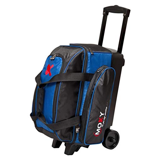 Moxy Double Roller Bowling Bag- Royal/Black ()