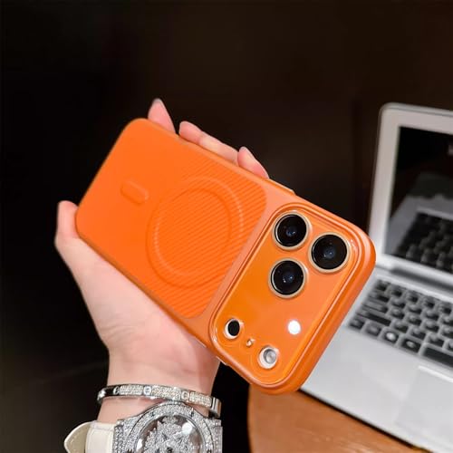 �yWAYYWP�z�K�p iPhone 16 Pro max �P�[�X Magsafe�Ή� �J�[�{���� ���^ �ϏՌ� ��ʃ����Y�ی� ?�f�@�ۃe�N�X�`�� ����~�� �h�� Qi�[�d �y�� �����̓}�O�Z�[�t�Ή� �A�C�t�H��16Promax �J�o�[ ���炳�� �}�b�g 