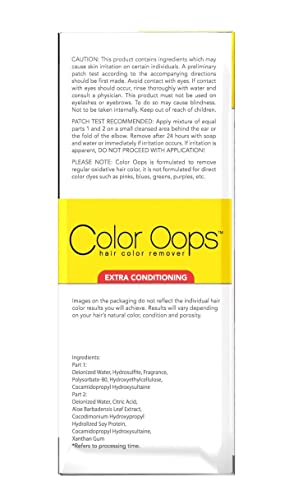 Color Oops 0416 Hair Color Remover Extra Conditioning thumb #2