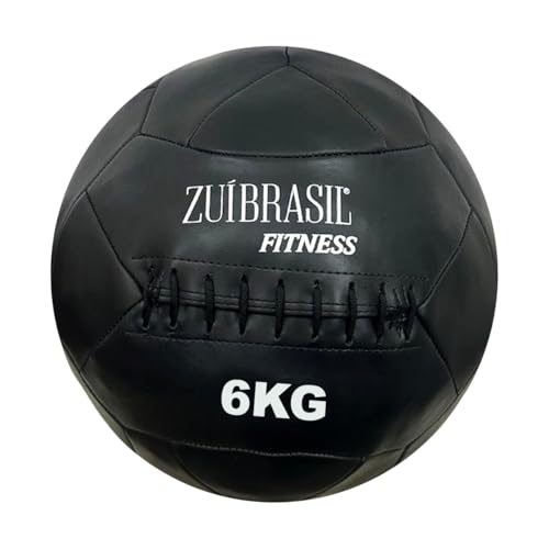 Wall Ball Crossfit 6kg Funcional Medicine Ball Treino Cross Training, WallBall Bola Academia, Exercí
