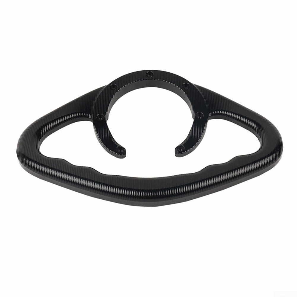 Maniglia per serbatoio passeggero per moto Honda serie CBR, bracciolo antiscivolo in lega di alluminio CNC per CBR600RR/CBR900RR/CBR1000RR (modelli 1991-2008) (nero)