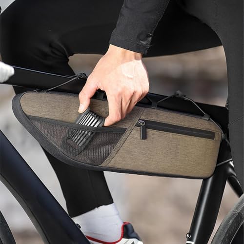 Sacoche de cadre vélo imperméable et robuste à grande capacité - 5