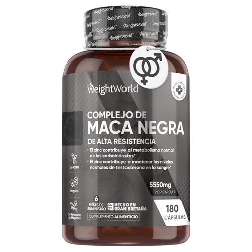 Maca Andina Complex 5550mg - 180 Cápsulas Veganas