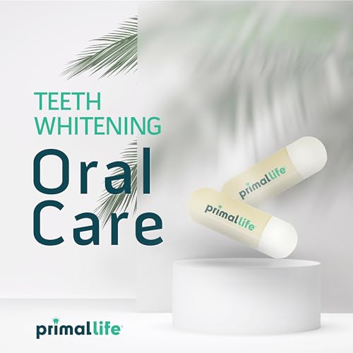 Image of Primal Life Organics Real White Teeth Whitening Gel Pods - Organic, All-Natural, No Peroxide or Bleach - 10 Treatments