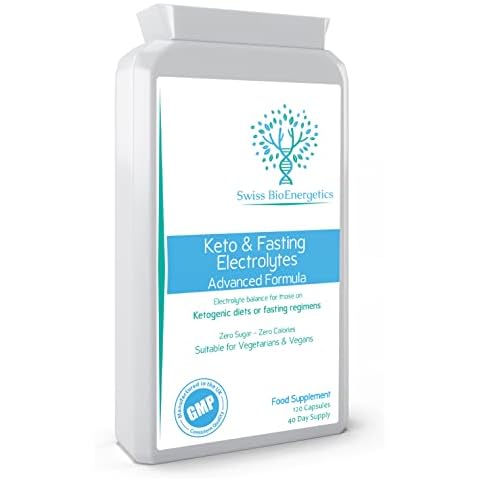 Keto & Fasting Electrolytes - 120 Capsules Cover