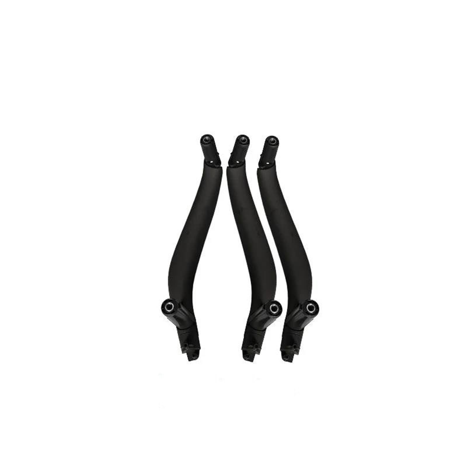 YESKIT LHD Car Interior Door Handle Pull Accessory Replacement for BMW F15 X5 2013-2018 F16 X6(Black)