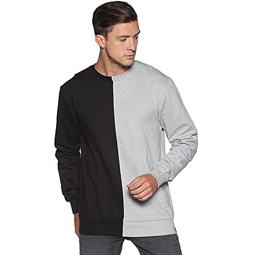 Image of Campus Sutra Men Cotton Round Neck Sweatshirt