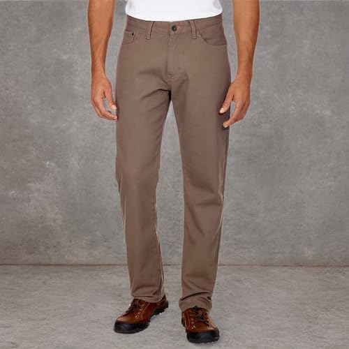 Weatherproof Vintage 1948 Fleece-Lined Jeans Classic Straight Leg (38W x 32L, Tan)2