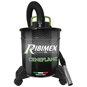 CENEFLAME Elektrische aszuiger op wieltjes, 1200 W