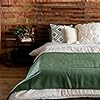 Arcturus Bighorn 100% Virgin Wool Blanket | Heirloom-Quality Wool Bedding for Home & Cabin | Warm, Thick & Durable (King Size, Sage)