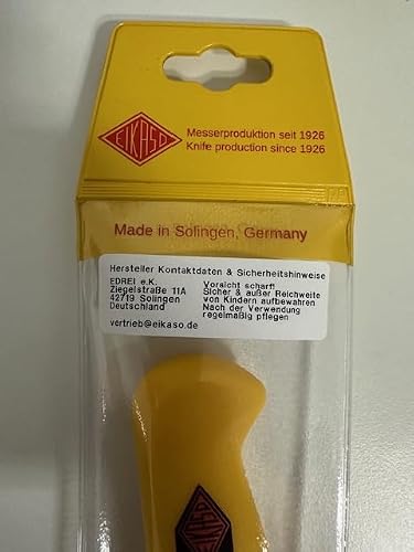 Foto von EIKASO Solingen Ausbeinmesser gerade 10cm Klinge Semi Flex aus Molybdänstahl 1.4116 Profi Fleischmesser Filetiermesser Schlachtermesser handabgezogen und eisgehärtet spülmaschinengeeignet