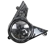 Compatible con Harley Sportster S RH 1250 1250S 2021 2022 2023, cubierta lateral del piñón del motor, 100 % fibra de carbono real.