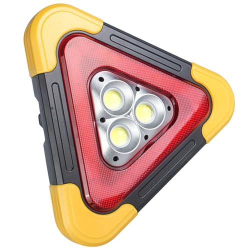 Triángulo de emergencia vial LED para evitar accidentes por falta de luz