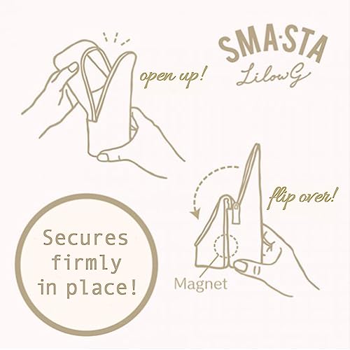 Image of Sonic Utlim Sma-Sta Lilou G Pen Case + Pentel EnerGel Clena Pen Bundle, Kawaii Makeup Bag, Pencil Pouch Flips Open Into Stand for Smartphone, Cosmetics, Art Supplies, and more, FD-3417-P, Pink