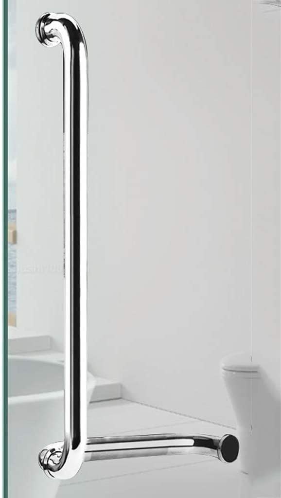 GLJTUO Shower Door Handle 185mm/225mm. Towel Bar Push and Pull Handles Hardware Parts for Glass Door, Shower Enclosures, Bathroom, Kitchen