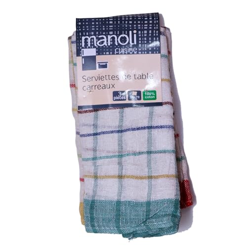 Cotton Kitchen Tea Towel Set – 3 Pcs Set, 50 x 70cm | Absorbent & Durable Dish Towels | 100% Cotton for Drying – Cleaning & Baking | Multi-Purpose Hand Towels for Kitchen – Bar & Catering Use - Image 3