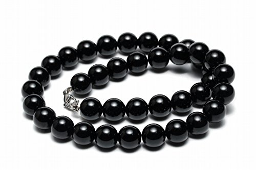 チベット　ラサ産モリオンたん　黒水晶だお！ Amazon.co.jp: チベット産モリオン(黒水晶)ネックレス AAA