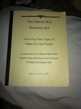 Paperback The Ethical Will Resource Kit Book