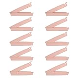 Healifty 10Pcs Ostomy Bag Clip Drainable Pouch Clamp Tail Closure Surefit Leak- Proof Colostomy Seal