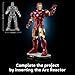 LEGO Marvel Iron Man Mark 3 Collectors’ Edition Building Set - Poseable Super Hero Construction Kit W/Mark 3 Minifigure for Adults, Ages 18+ - Collectible Gift Idea for Birthdays - 76344
