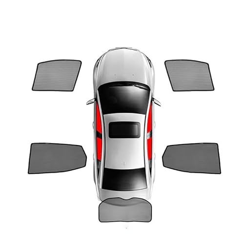 �ԃT���V�F�[�h�̂��߂� BMW 4er G26 2021?2024 2025+, �}�O�l�b�g�� �ʋC�����b�V���o�C�U�[�AUV�J�b�g���Ă��h�~�v���C�o�V�[�ی�E�B���h�E�T���V�F�[�h �J�[�e��,A/5pcs [���s�A���i]